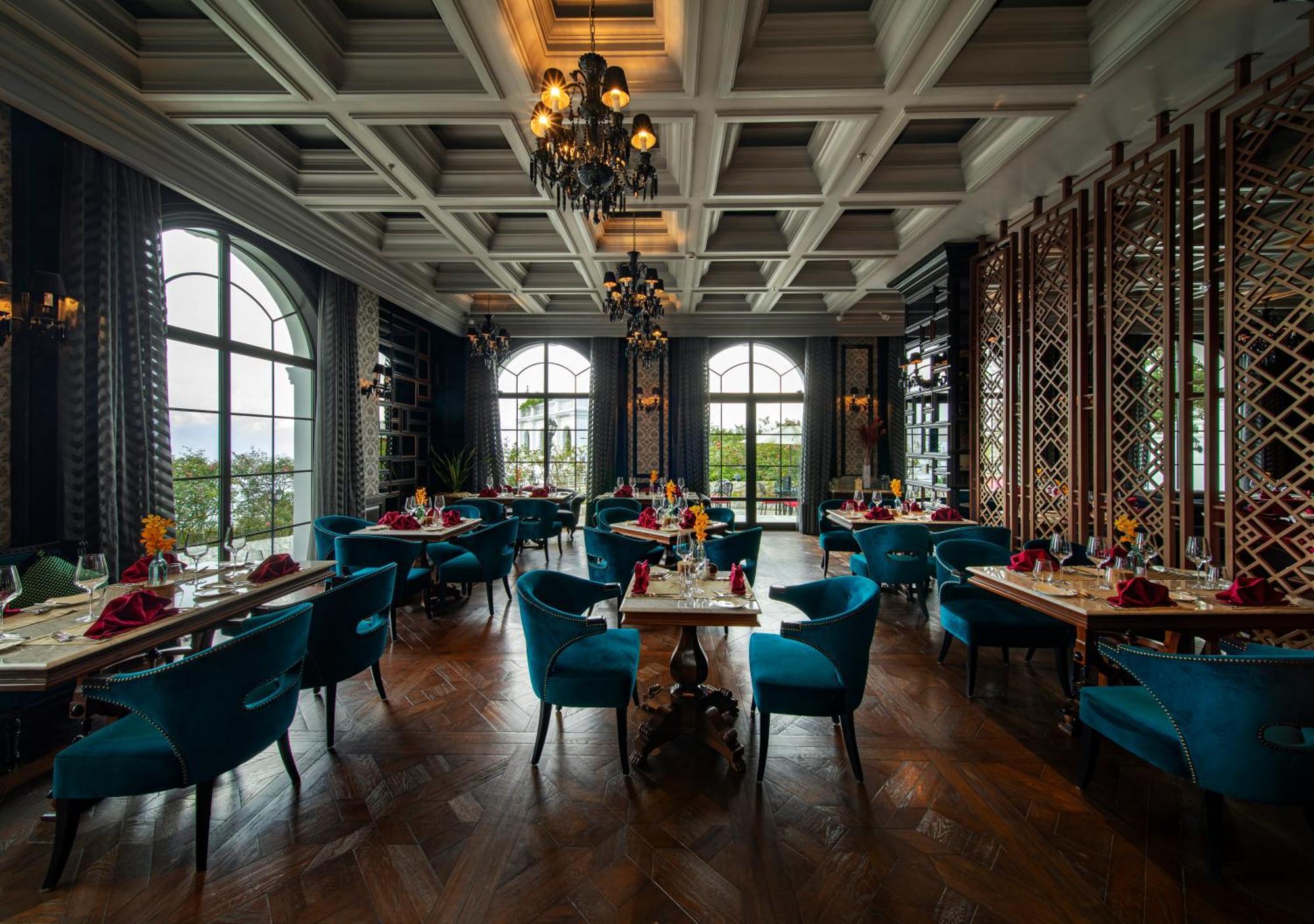 Silk Path Grand Sapa Resort & Spa Екстериор снимка The restaurant
